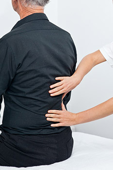 Lumbar pain helped by Bowen Technique